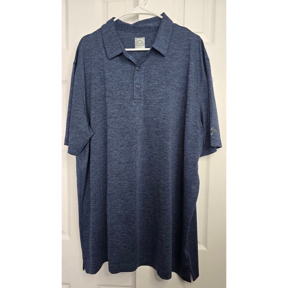 Callaway Men's Opti Dri Blue Golf Polo Shirt- Size XXL - Picture 1 of 3